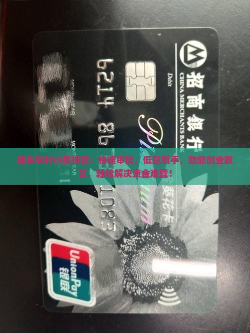如东农村小额贷款