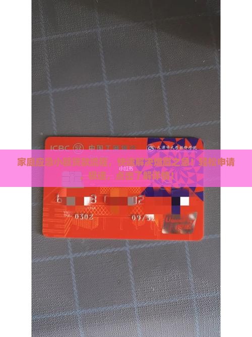 家庭应急小额贷款流程