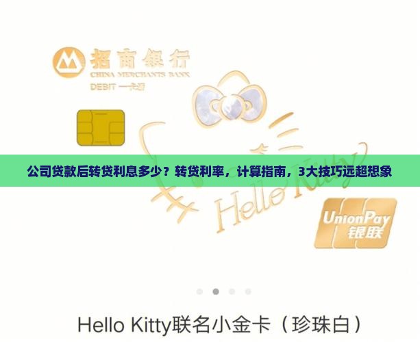 公司贷款后转贷利息多少
