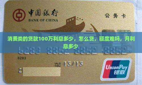 消费类的贷款100万