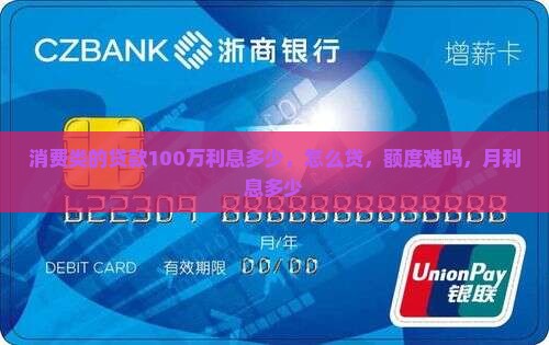 消费类的贷款100万