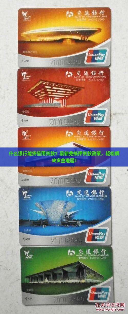 什么银行能贷信用贷款的