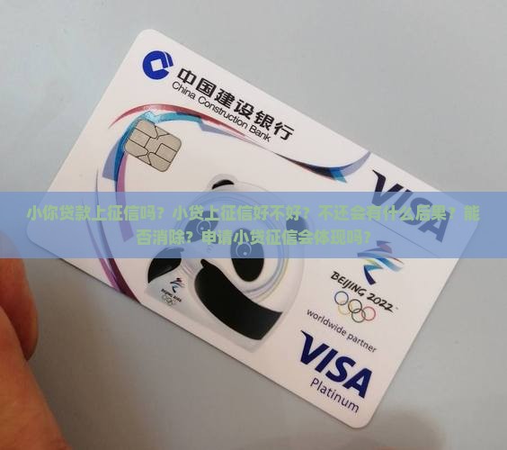 小你贷款上征信吗