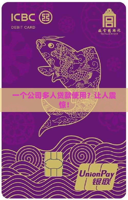 一个公司多人贷款使用