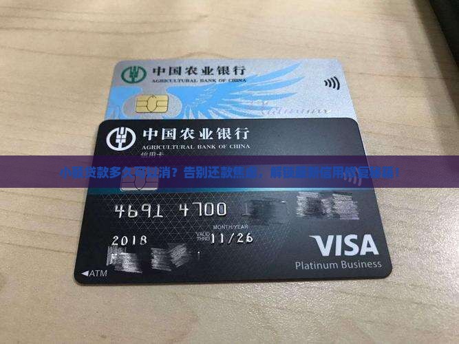 小额贷款多久可以消