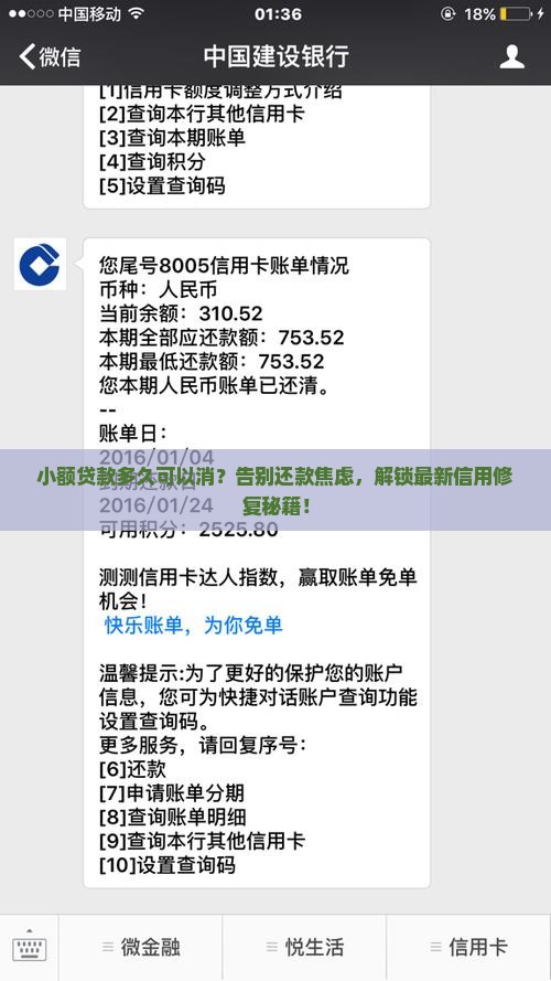 小额贷款多久可以消