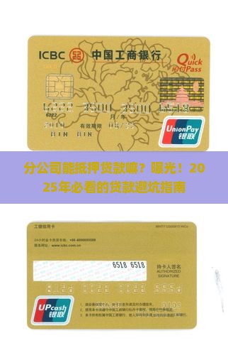 分公司能抵押贷款嘛