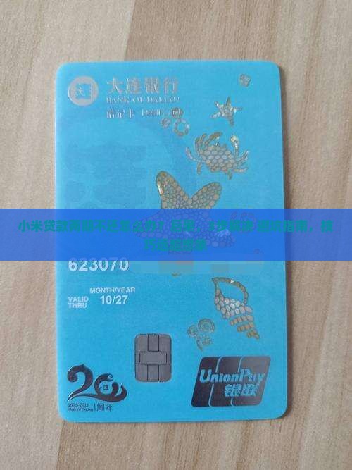 小米贷款两期不换