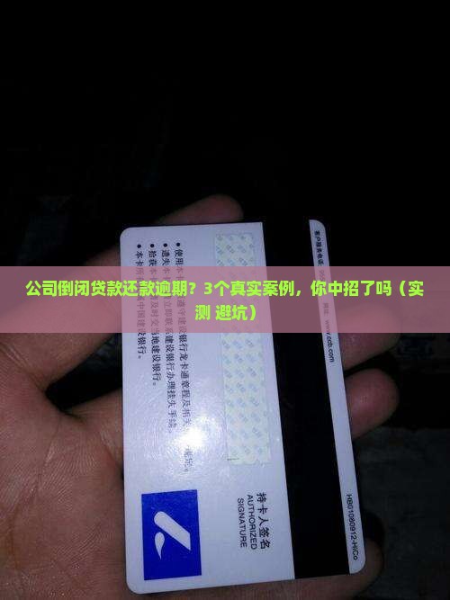 公司倒闭贷款还款逾期