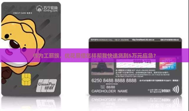 作为工薪族，优花易借怎样帮我快速贷到5万元应急？