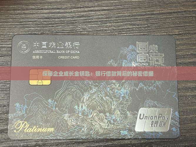 探秘企业成长金钥匙：银行借款背后的秘密借据
