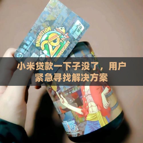 小米贷款一下子没了，用户紧急寻找解决方案