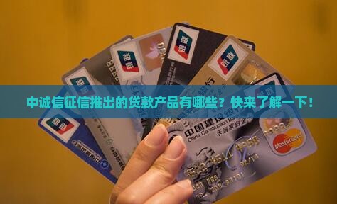 中诚信征信推出的贷款产品有哪些？快来了解一下！