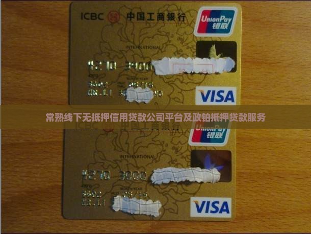 常熟线下无抵押信用贷款公司平台及政铂抵押贷款服务