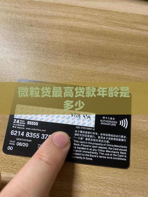 微粒贷最高贷款年龄是多少
