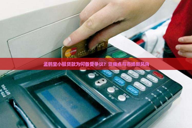 孟鹤堂小额贷款为何备受争议？贷痛点与市场新风向