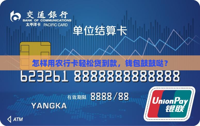 怎样用农行卡轻松贷到款，钱包鼓鼓哒？