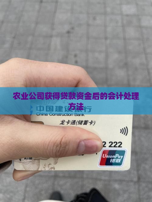 农业公司获得贷款资金后的会计处理方法