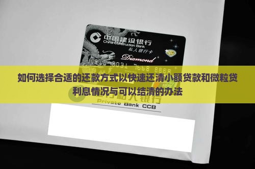如何选择合适的还款方式以快速还清小额贷款和微粒贷利息情况与可以结清的办法