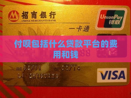 付呗包括什么贷款平台的