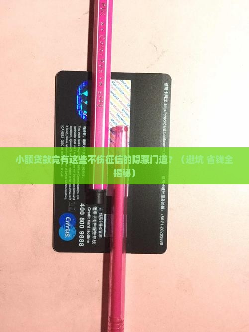 小额贷款有哪些不上信用