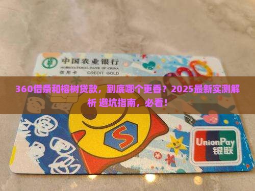 360借条和榕树贷款