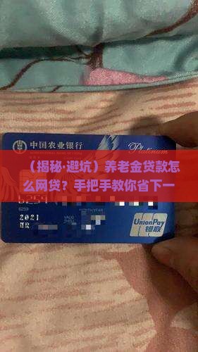 养老金贷款怎么网贷 养老金贷款怎么网贷