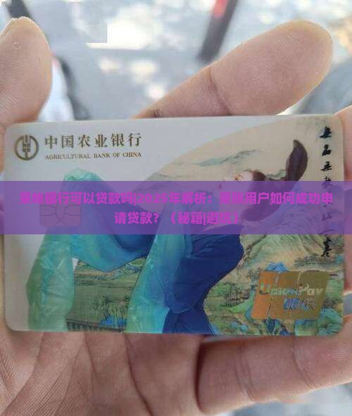呆帐银行可以贷款吗