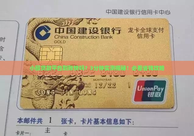 小额贷款平台多久到账