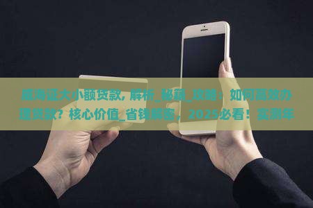 威海证大小额贷款