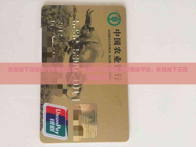 东莞线下贷款银行有哪些 东莞线下贷款银行有哪些