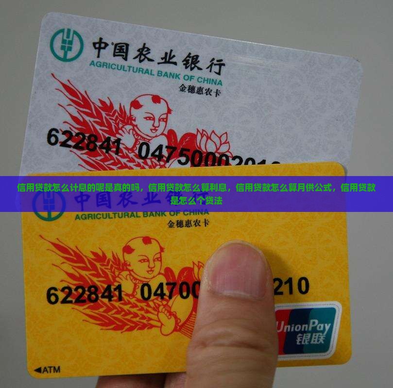 信用贷款怎么计息的呢是真的吗