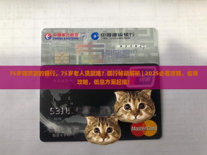 75岁能贷款的银行