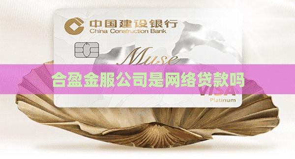 合盈金服是网络贷款吗