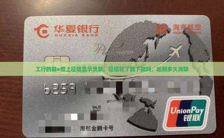 工行的融e借上征信显示贷款