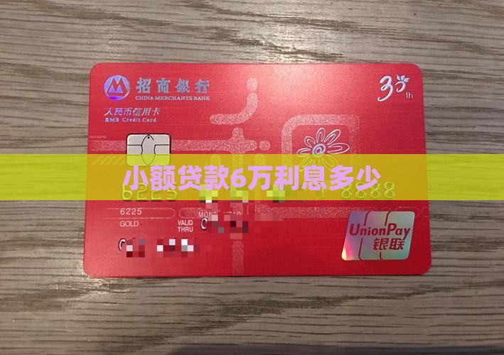 小额贷款6万利息是多少