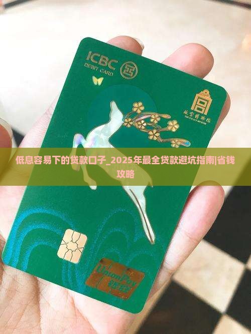 低息容易下的贷款口子