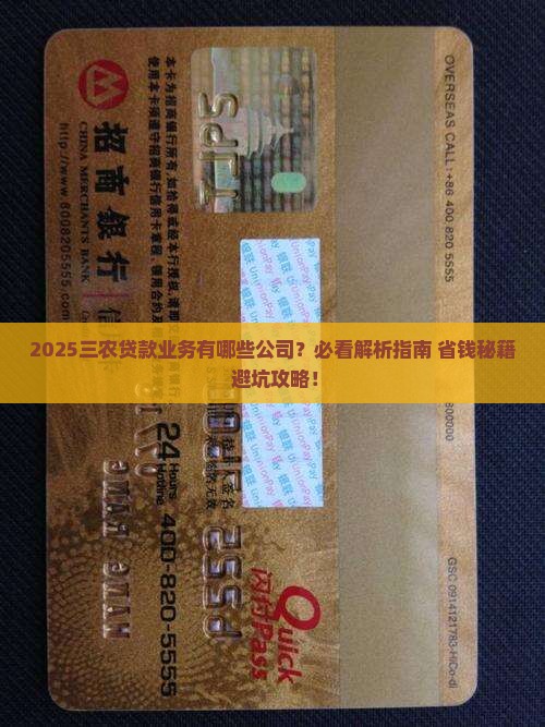 三农贷款业务有哪些公司