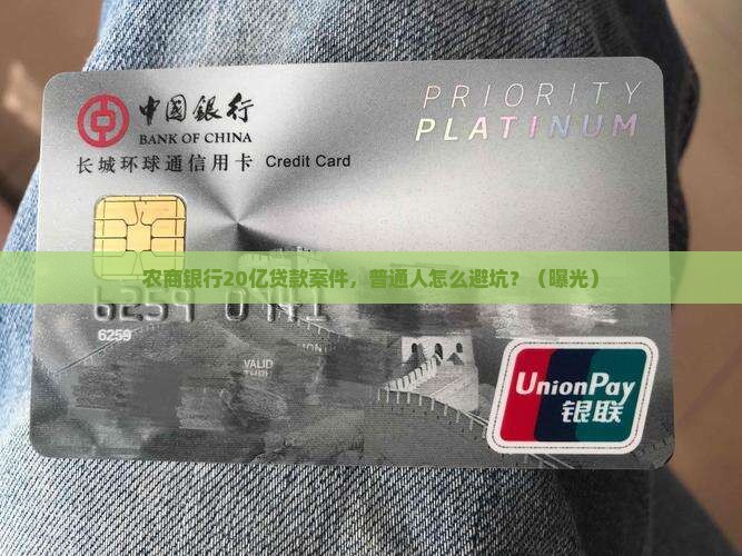 农商银行20亿贷款案件