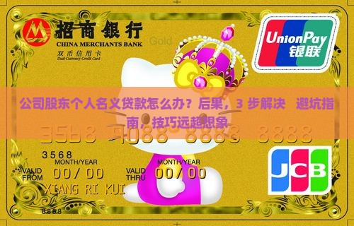 公司股东个人名义贷款