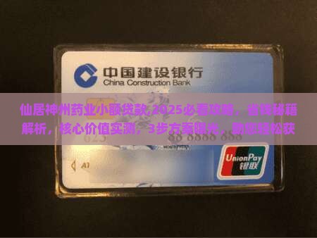 仙居神州药业小额贷款