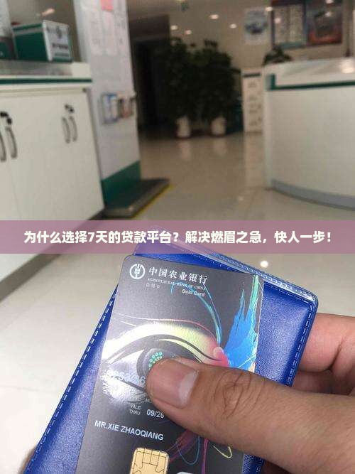 7天的贷款平台