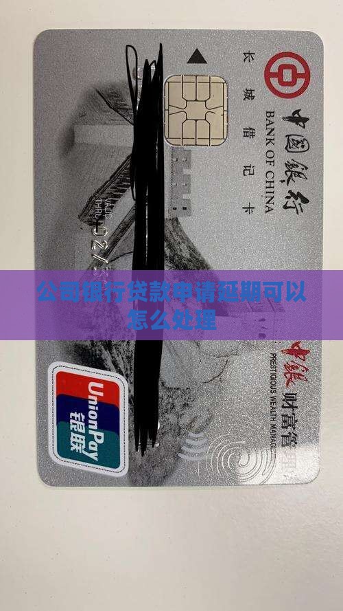 公司银行贷款申请延期