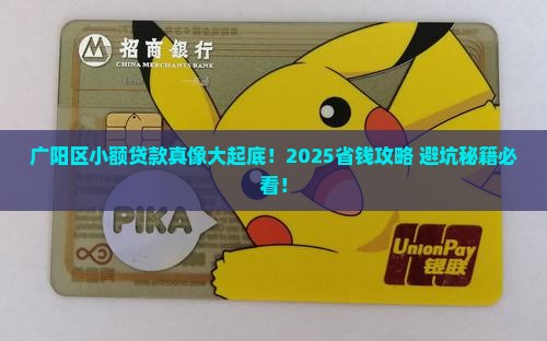 广阳区小额贷款