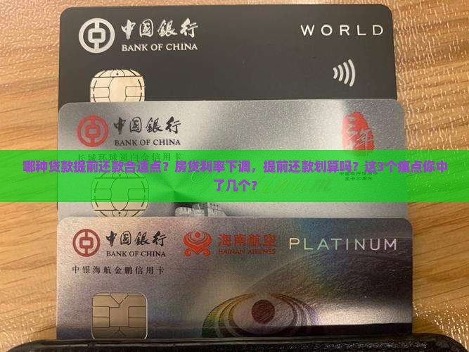 哪种贷款提前还款合适点