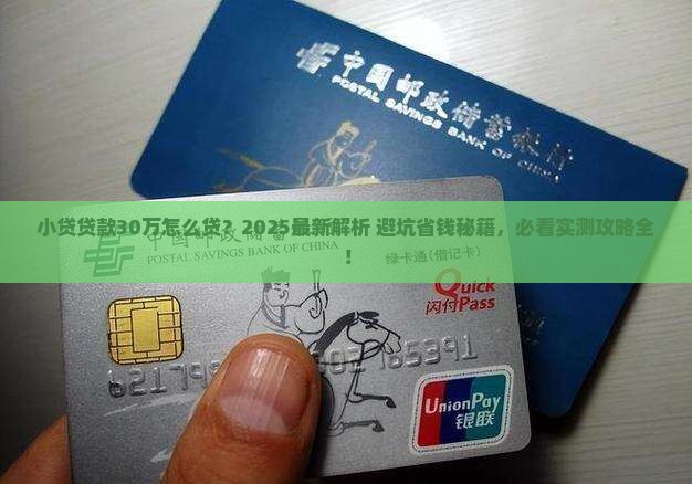 小贷贷款30万怎么贷