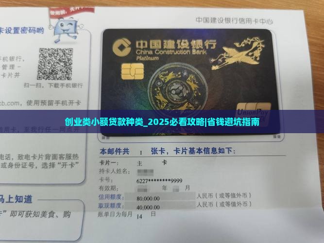 创业类小额贷款种类