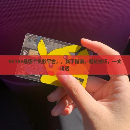 95193是哪个贷款平台