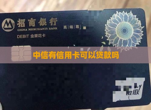中信有信用卡可以贷款吗