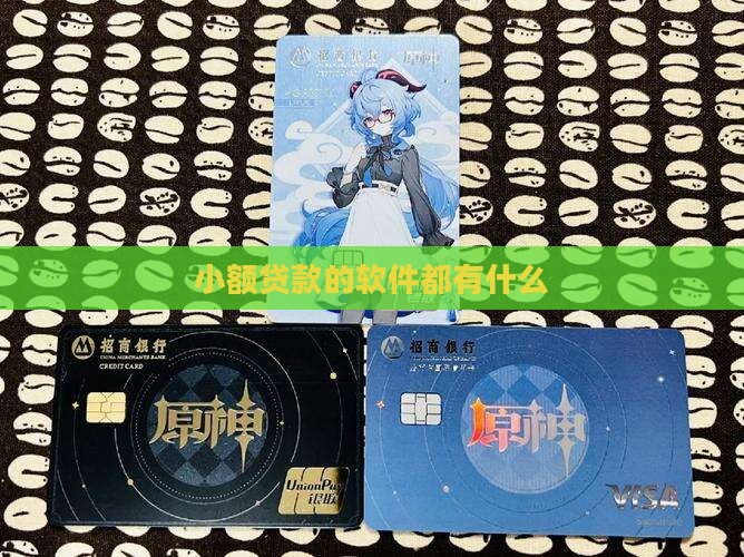 小额贷款的软件都有什么